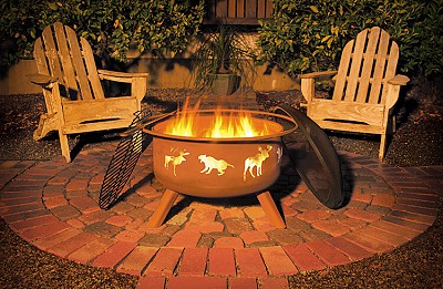 Sojoe Wildlife Fire Pit Hearth And Patio, Wildlife Fire Pit